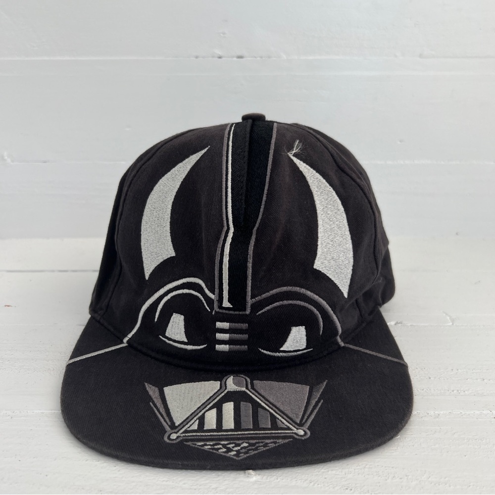 Disney Black Hat Cap Darth Vader Star Wars Vacation Summer Dark Side Baseball